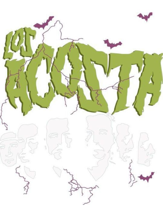 Übergroßes T-Shirt Los Acosta Rock Avenue Schwarz