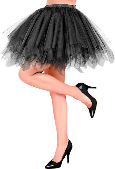 Tulle Carnival Skirt Black 1pcs