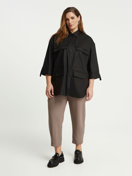 Women's Long Sleeve Shirt Black