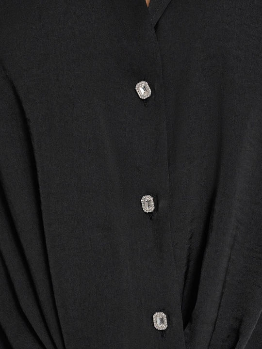 Women's Long Sleeve Shirt Black