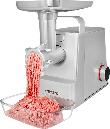 Gastroback Meat Grinder 2100W Gray