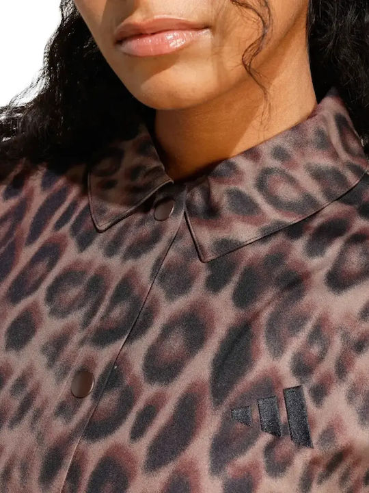 Women's Leopard Overshirt