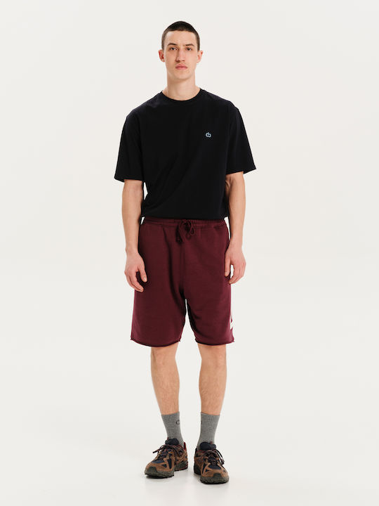 Men's Athletic Shorts Burgundy