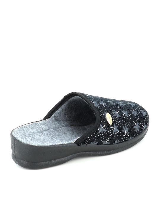 Winter Women's Slippers Black