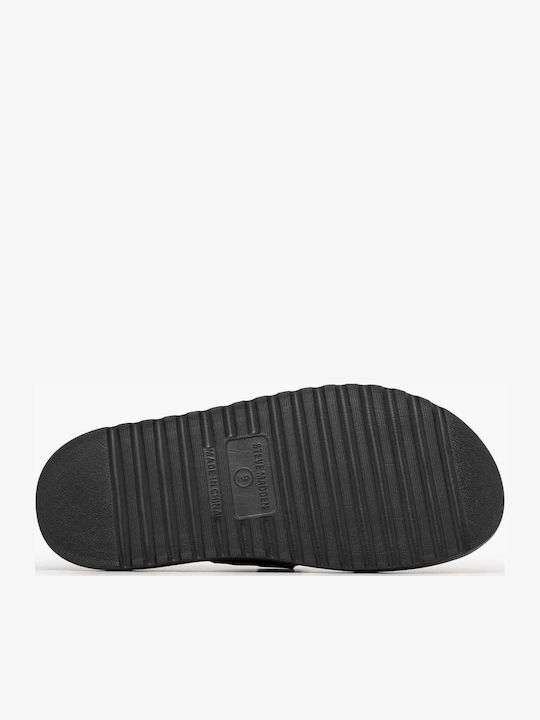 Women's Flat Sandals in Black Color