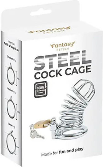 Fantasy Lingerie Клетка за Пенис в Сив Цвят