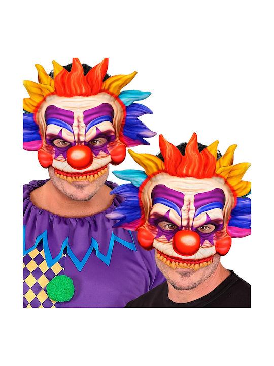 Carnival Mask Killer Clown Fabric