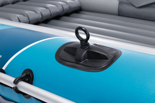 Intex Excursion 4 Inflatable Boat Blue with Oars & Pump