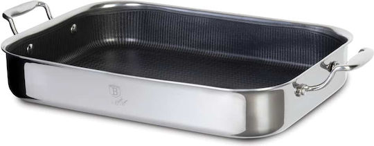 Berlinger Haus Stainless Steel Baking Pan with Non-Stick Interior Coating 26x35cm
