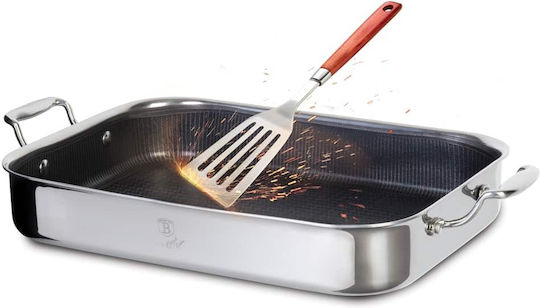 Berlinger Haus Stainless Steel Baking Pan with Non-Stick Interior Coating 26x35cm