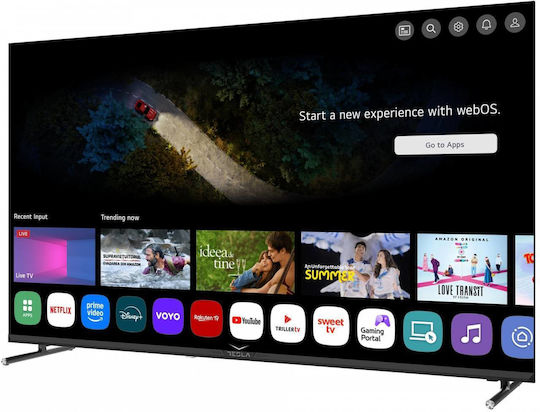 Tesla Smart Τηλεόραση 50" 4K UHD LED 50E655BUW HDR (2025)