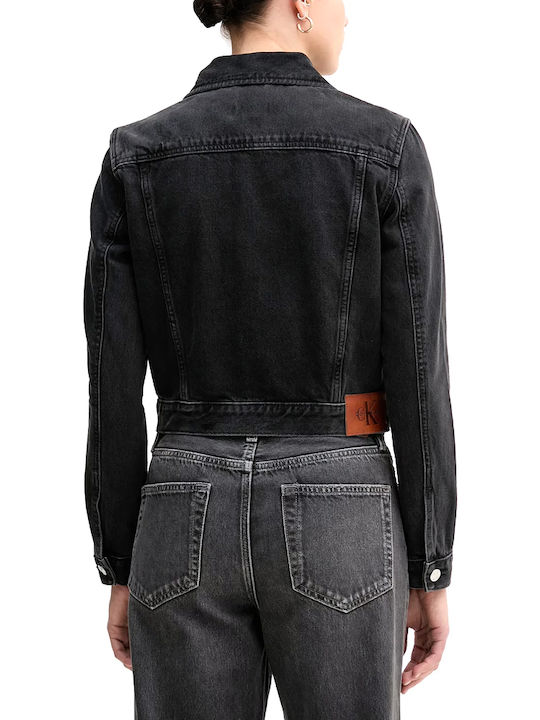 Calvin Klein Denim Jacket Black