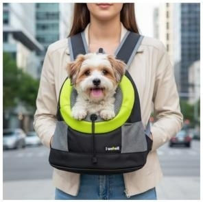 Rucsac pentru transport câine / pisici Negru M36xL31.5xA20.5cm.