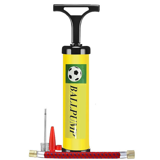 Avizar Tragbare Manuelle Ballpumpe 19 Cm Schlauch Nadel Gelbe