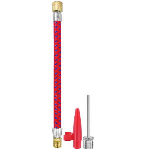 Avizar Tragbare Manuelle Ballpumpe 19 Cm Schlauch Nadel Gelbe