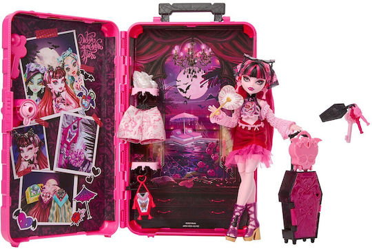 Monster High Case Skulltimate Secrets 7 Draculaura Doll Monster High For 4+ Years