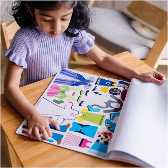 Melissa & Doug Arts Crafts Dress-up Reusable Sticker Pads 20155934