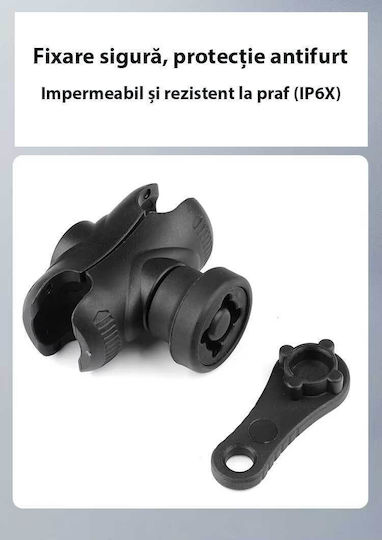 Motorrad Handyhalterung 2 Klemmhalterungen Anti-Vibration 15w Kabelloses Laden Typ-c Anschluss