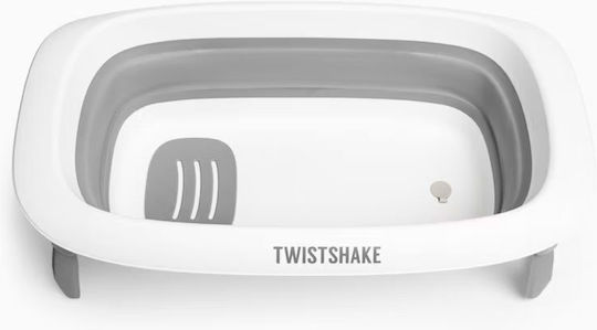 Twistshake Babybadewanne mit Ständer Luxury Bath & Changing Kit Grau