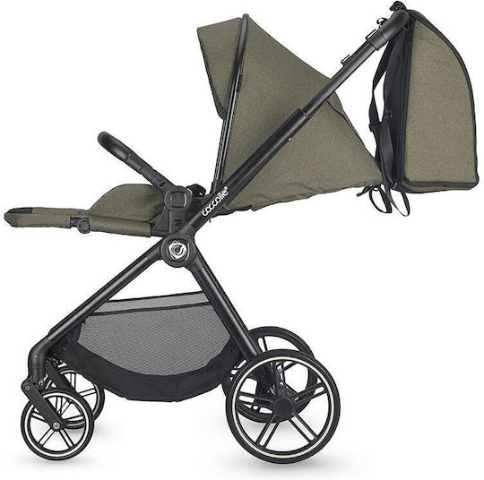 Coccolle Lissia Reglabil 2 în 1 Cărucior pentru copii Potrivit pentru Nou-născut Moss Green 16.3kg