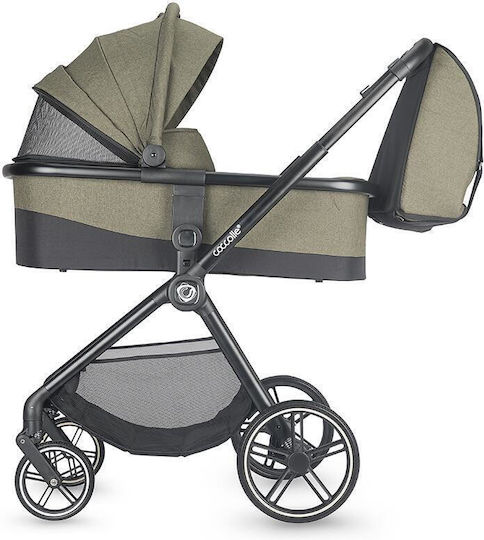Coccolle Lissia Reglabil 2 în 1 Cărucior pentru copii Potrivit pentru Nou-născut Moss Green 16.3kg