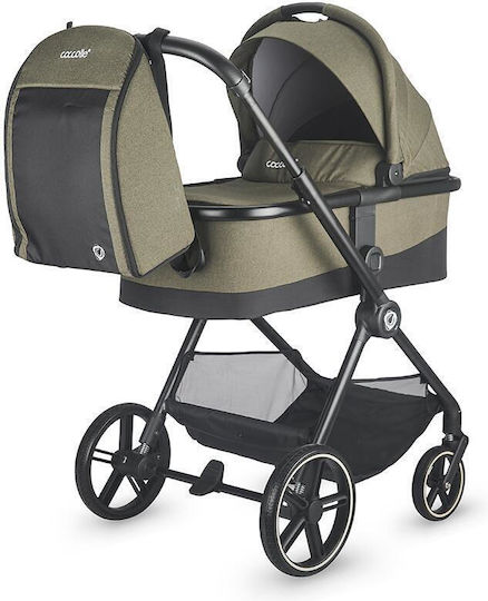 Coccolle Lissia Reglabil 2 în 1 Cărucior pentru copii Potrivit pentru Nou-născut Moss Green 16.3kg