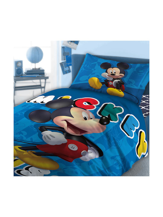 Dimcol Σετ Μονά Mickey 863 160x240cm Dimcol Σετ Μονά Mickey 863 160x240cm