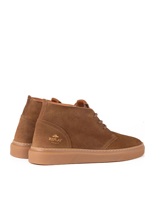 Suede Brown Men's Boots