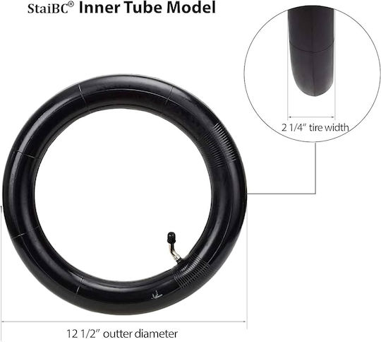 Cst Elektroroller Zubehör 12x 2.125 Ventil 60°