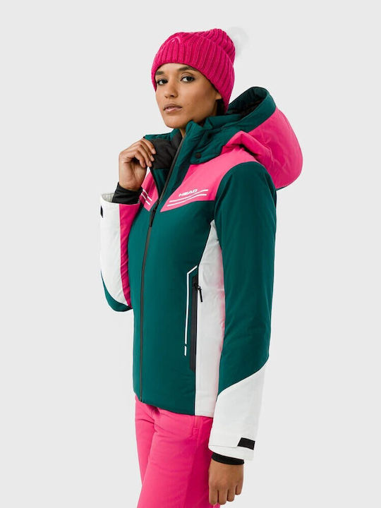 Head 824205 Γυναικείο Μπουφάν για Σκι & Snowboard Πράσινο