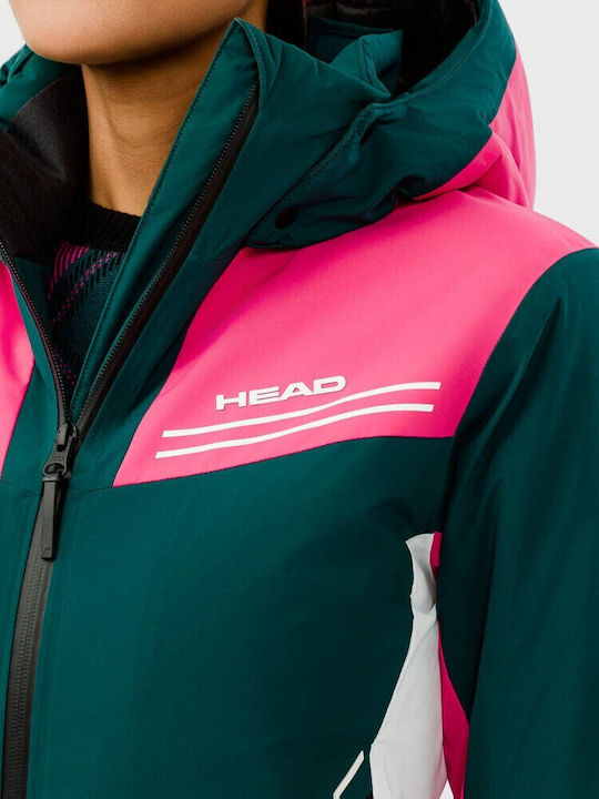 Head 824205 Γυναικείο Μπουφάν για Σκι & Snowboard Πράσινο