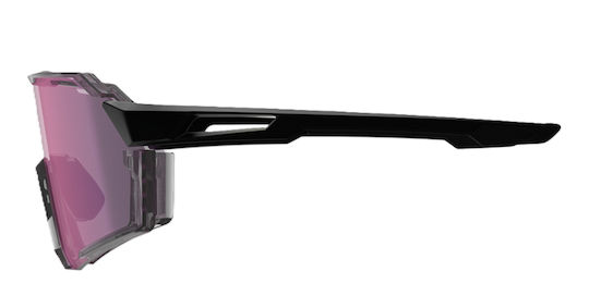 Leatt Cycling Glasses with Purple Frame and Multicolour Lenses