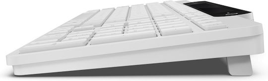 Lenovo 800 Kabellos Bluetooth Nur Tastatur Englisch US Weiß