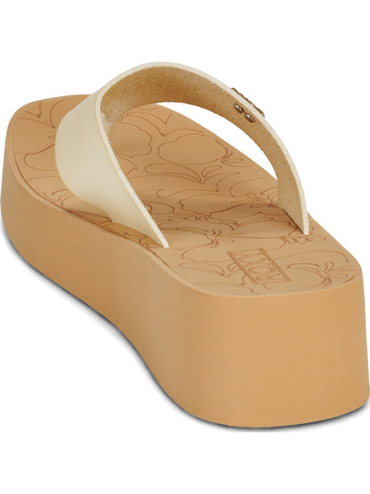 Sunset Dreams Women's Platform Shoes Beige