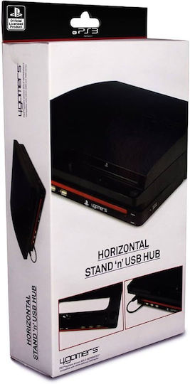 4Gamers Officially Licensed Horizontal Stand 'n' Usb Hub Βάση Φόρτισης PS3