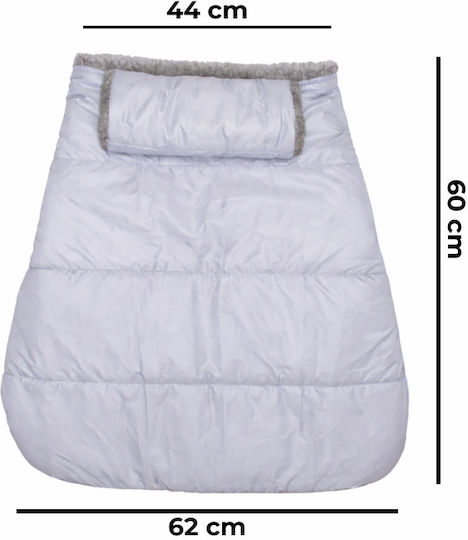 Kidizi Universal Sac de picioare pentru cărucior Impermeabil Gri cu căptușeală Fleece