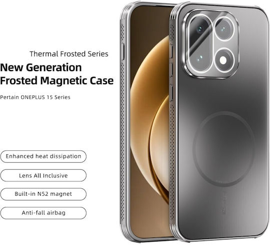 Abeel Back Cover Πλαστικό Γκρι (OnePlus 15)