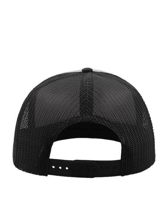 Atlantis 890 Snap 90s Five-Panel Jockey Hat 100% Polyester Black