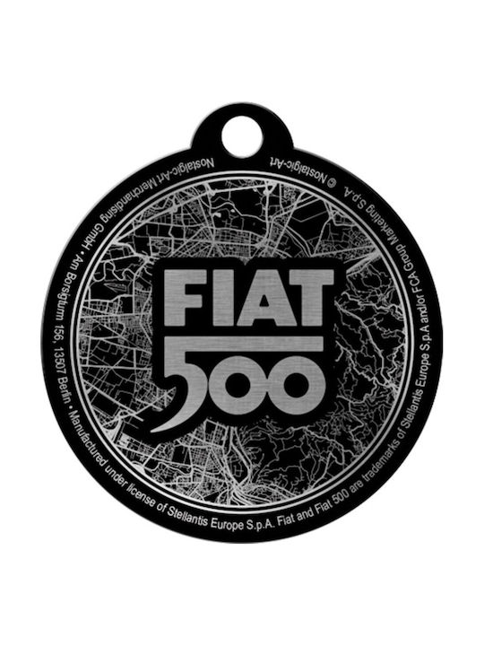 Nostalgic Art Keychain Metallic