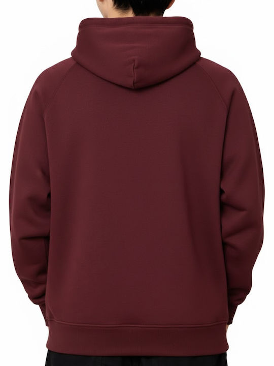 Hoodie Superman Dynamic Monochrome Pop Culture Garnet