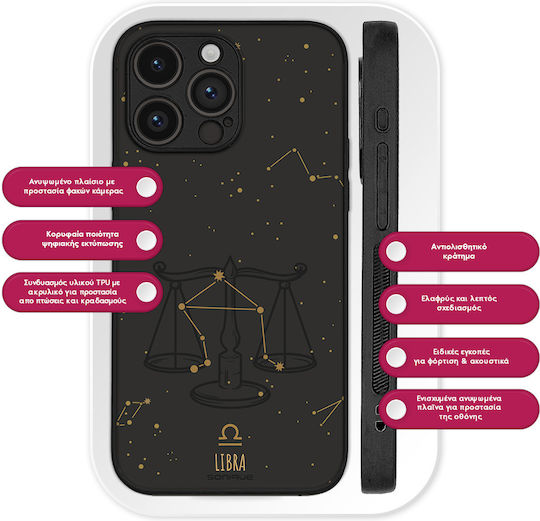 Sonique Zodiac Series Case Oppo Reno7 Lite 5g Oppo Reno8 Lite 5g Libra
