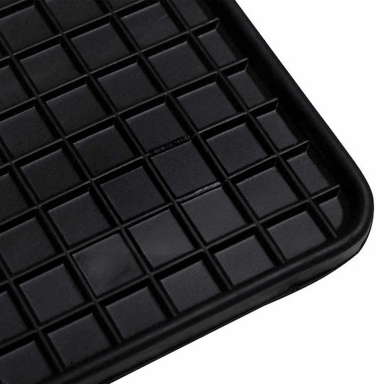 vidaXL Set of Front and Rear Mats 4pcs for Skoda Octavia I 97-04 Black