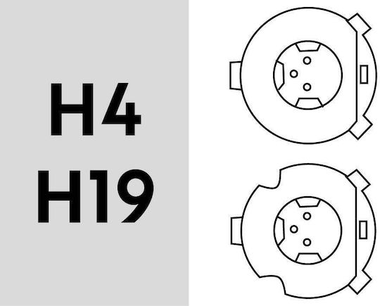 Phonocar Λάμπες Αυτοκινήτου H4 Canbus LED 12V 43W 2τμχ
