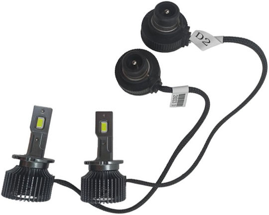 Lamps Car D2S LED 6000K Cold White 35W 2pcs