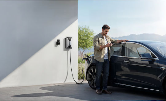 Anker Solix V1 Επιτοίχιος Μονοφασικός Σταθμός Φόρτισης 7.4kW με Ενσωματωμένο Καλώδιο Type 2