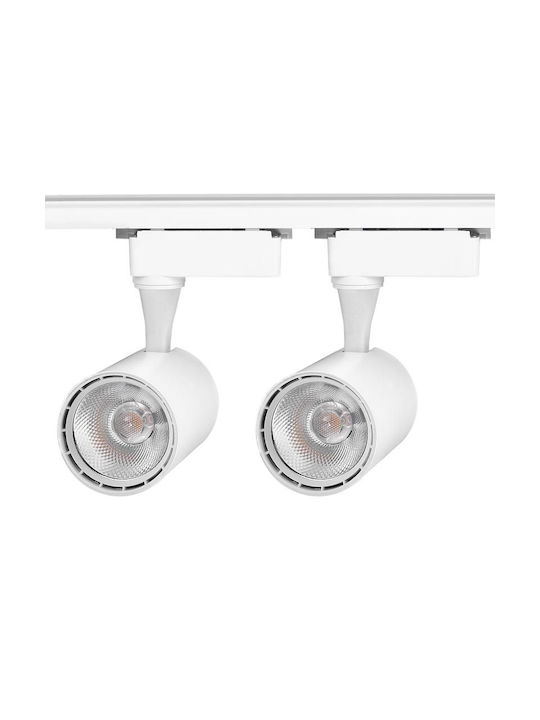 LED Alb Cald Spot cu 10 Lumini în Culoare Alb