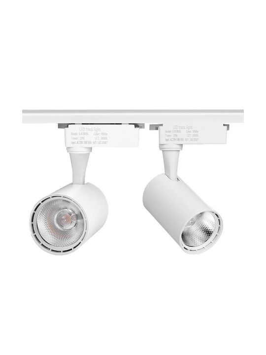 LED Alb Cald Spot cu 10 Lumini în Culoare Alb