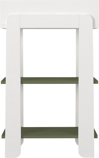 UnicUtil Blumentopfständer Weiß 60cmx24cmx97cmcm.