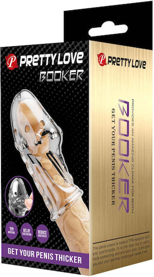 Pretty Love Extensie De Penis Booker Transparent