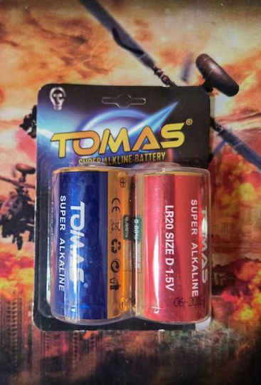 Alkaline Batterien D 1.5V 2Stück